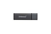 USB-Stick - Intenso Alu Line - Schwarz - 16GB - USB-Stick - 3521471