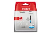 Druckerzubehör - Tinte & Toner - Canon CLI-551XL / 6444B001 High Cyan - Tintenpatrone Cyan - 6444B001