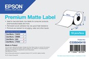 Papier, Fotopapier und Etiketten - Epson Premium - Roll (7.6 cm x 35 m) - C33S045418