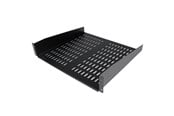 Rack-Gehäuse - StarTech.com 2U 16in Universal Vented Rack Befestigungskit Cantilever Regal - CABSHELFV