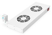 Rack-Gehäuse - DIGITUS DN-19 FAN-2-HO - 1U Fan Unit - DN-19 FAN-2-HO