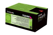 Druckerzubehör - Tinte & Toner - Lexmark 70C2HM0 / 702HM Magenta Return Program Toner - Tonerpatrone Magenta - 70C2HM0