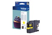 Druckerzubehör - Tinte & Toner - Brother LC123Y / LC 123Y Yellow Ink - Tintenpatrone Gelb - LC123Y