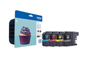 Druckerzubehör - Tinte & Toner - Brother LC123VALBP / LC 123VALBP 4-Pack High Capacity - Tintenpatrone Cyan - LC123VALBPDR