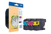Druckerzubehör - Tinte & Toner - Brother LC125XLRBWBP / LC 125XL Rainbow Pack Cyan Magenta Yellow - Tintenpatrone Cyan - LC125XLRBWBP