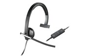 Kopfhörer/Headsets - Logitech USB Headset Mono H650e - Black - 981-000514