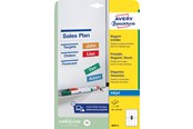 Papier, Fotopapier und Etiketten - Avery Magnets - J8875-5