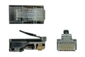 Netzwerk - Kabel - StarTech.com Cat5e RJ45 Stranded Modular Plug Connectors - 0cm - CRJ4550PK