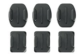 Actionkamera Zubehör - GoPro Curved + Flat Adhesive Camera Mounts - AACFT-001