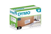 Papier, Fotopapier und Etiketten - DYMO LabelWriter Versand/Namensschild-Etiketten | 102 mm x 59 mm | 2 Rollen mit je 575 leicht ablösbaren Etiketten - S0947420