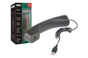 Handys - Anderes Zubehör - DIGITUS SKYPE USB telephone handset DA-70772 - DA-70772