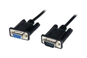 Parallele / Serielle Kabel - StarTech.com DB9 RS232 Serial Null Modem Kabel F/M - SCNM9FM1MBK