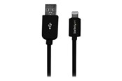 Display Kabel - StarTech.com Apple 8-pin Lightning zu USB Kabel für iPhone / iPod / iPad - USBLT1MB