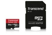 Speicherkarten - Transcend MicroSDXC/SDXC U1 400x - 64GB - TS64GUSDU1