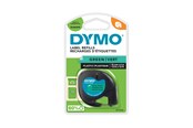 Papier, Fotopapier und Etiketten - DYMO LetraTag Etikettenband | schwarz auf grün | 12 mm x 4 m - S0721640