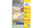 Papier, Fotopapier und Etiketten - Avery Removable labels white - L4731REV-25