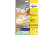 Papier, Fotopapier und Etiketten - Avery Removable labels white - L4743REV-25