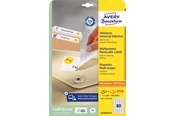 Papier, Fotopapier und Etiketten - Avery Removable labels white - L4732REV-25