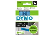 Papier, Fotopapier und Etiketten - DYMO D1-Etikettenband | schwarz auf blau | 12 mm x 7 m - S0720560