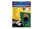 Laminierung - Fellowes A3 glänzende Laminierfolie 100 Mikron - 100er Pack - 5351205
