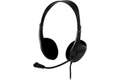 Kopfhörer/Headsets - Deltaco Headset HL-43 - HL-43