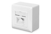 Netzwerkzubehör - DIGITUS CAT 6 Wall Outlet - DN-9006-N