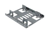 Festplatten Zubehör - StarTech.com Dual 2.5" SATA hart Drive zu 3.5" Bay Montage Bracket - BRACKET25X2