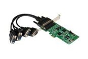 Netzwerkadapter (Netzkarte, Druckserver, u.s.w.) - StarTech.com 4 Port PCI Express PCIe Serial Combo Card - PEX4S232485