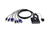 KVM Switches - ATEN CS22U - KVM Switch - 2 Anschlüsse - CS22U-A