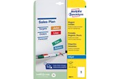 Papier, Fotopapier und Etiketten - Avery Magnets - J8867-5