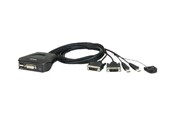 KVM Switches - ATEN CS22D USB DVI KVM Switch - CS22D-AT
