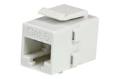 Netzwerk - Kabel - StarTech.com Cat 6 RJ45 Keystone Jack Network Coupler - Weiß - 0cm - C6KEYCOUPLWH