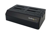 Festplatten Zubehör - StarTech.com USB 3.0 zu 4-Bay SATA 6Gbps hart Drive Docking Station w/ UASP & Dual Fans - SDOCK4U33