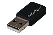 Netzwerkadapter (Netzkarte, Druckserver, u.s.w.) - StarTech.com USB 2.0 AC600 Mini Dual Band Wireless-AC Netzwerk Adapter - USB433WACDB