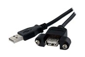 USB Kabel - StarTech.com Panel Befestigungskit USB Kabel A zu A - USBPNLAFAM2