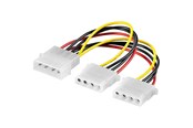 Stromkabel (Intern) - Pro Molex Strom Y-Cable - 2 x 5.25" - 4040849506840
