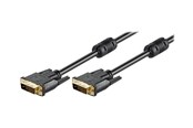 Display Kabel - Pro DVI-D DL - 5m - Schwarz - DVI-D-5