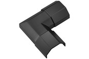 Kabelkanal / Kabelschlauch - Pro Aluminium Kabel Ecke 33mm Schwarz - 4040849907814