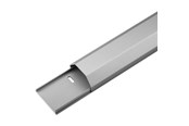 Kabelkanal / Kabelschlauch - Pro Aluminium Kabel Abdeckung 50mm silver - 4040849906688