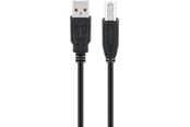USB Kabel - Pro USB 2.0 A/B - Schwarz - 5m - 4040849689024