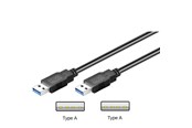 USB Kabel - Pro USB 3.0 A/A - Schwarz - 0.50m - 4040849957161