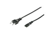 Stromkabel (Extern) - Pro Stromkabel C7 (2 pins) - Schwarz - 5m - Gerade - 4040849950391