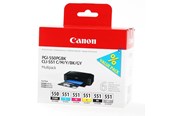 Druckerzubehör - Tinte & Toner - Canon PGI-550/CLI-551 / 6496B005 Multi P - 6496B005