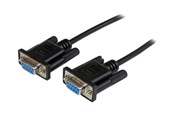 Parallele / Serielle Kabel - StarTech.com DB9 RS232 Serial Null Modem Kabel - SCNM9FF2MBK