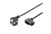 Stromkabel (Extern) - Pro Strom Kabel C13 2x90° - Schwarz - 1.5m - 4040849960420