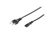 Stromkabel (Extern) - Pro Stromkabel C7 (2 pins) - Schwarz - 1.5m - Gerade - 4040849500848
