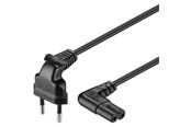 Stromkabel (Extern) - Pro Power cable C7 - 0.7 m - Schwarz - 90° - 4040849973444