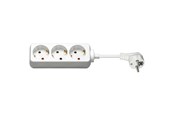 Stromkabel (Extern) - Pro Strom Sockel x3 - Weiß - 1.5m - 4040849512933