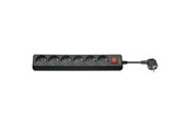 Stromkabel (Extern) - Pro Strom Sockel x6 - Bk - Switch - 1.5m - 4040849512902