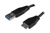 USB Kabel - StarTech.com Slim SuperSpeed USB 3.0 A zu Mikro B Kabel - USB3AUB3MS